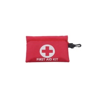 Trousse de premiers soins portable mini avec dispositifs manuels pour les voyages, la maison, le bureau, la voiture, le camping et la randonnée