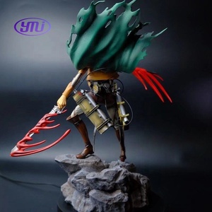 Attack on Titan Capitán Levi Figura Mikasa Ackerman Modelo DE ACCIÓN PVC para Fans Figura de colección Anime - Product Image 6