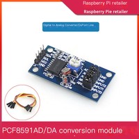 Module de conversion analogique-numérique PCF8591 AD/DA pour Raspberry Pi 4B/UNO R3, carte d'extension analogique-numérique