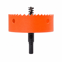 Foret de centrage bimétallique XinJun en acier rapide, personnalisable OEM, pour le perçage de trous dans le bois, la tôle, le plâtre, avec queue droite