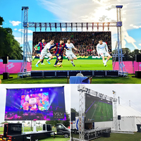 Royal Top Sale Curved Outdoor P3.91 Pantalla LED Panel de pantalla LED de alta resolución para eventos de escenario
