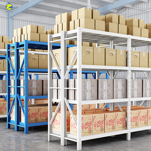 Rayonnages industriels légers, étagères métalliques, rayonnages de stockage, équipement d'entrepôt, rayonnages empilables - Product Image 3