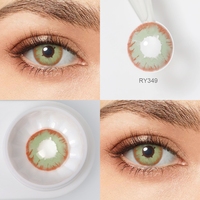 Livraison gratuite Pseyeche Veins Eye crazy Lenses Bloody Crack sharingan lens halloween eye sharingan lentilles de contact lentilles