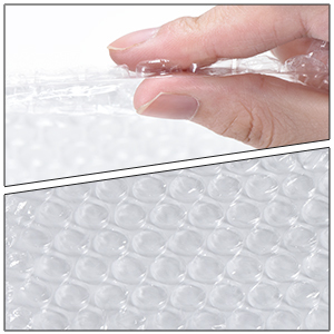 Sacs en film à bulles d'air transparents en gros d'usine, légers, antichoc, recyclables, taille personnalisée pour l'emballage de cosmétiques et de petits articles - Product Image 3