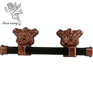Poignée de cercueil pivotante en stock avec barre de cercueil pivotante en plastique et métal pour les funérailles - Product Image 2
