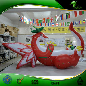 Hongyi Sexy inflable que Dragón inflable fresa dragón juguete Animal Zoo XXX Japón t8 18 W <span class=keywords><strong>aire</strong></span> muñeca - Product Image 6