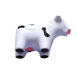 הסיטונאי מותאם אישית פרה בצורת מתח כדור pu קצף בר מספנה חיה צעצוע הדפסה לוכדת לסחוט צעצוע קידום מכירות מתנה - Product Image 4