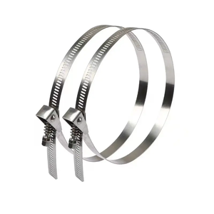 Attaches-câbles autobloquantes en acier inoxydable 304/316, écologiques et faciles à assembler, pour portails de voie d'accès - Product Image 3