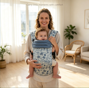 <span class=keywords><strong>Porte</strong></span>-bébé ergonomique PABILE certifié CE en coton et lin, capacité de charge de 15 kg pour les bébés de 0 à 3 ans, pliable et facile à ranger - Product Image 2