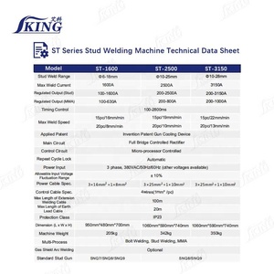 Soudeuse à arc tiré par tiristors IKING pour travaux lourds, pour la construction de structures en acier - Product Image 6