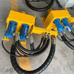 Support hydraulique pour équipement de forage minier, tête motrice supérieure en plastique jaune - Product Image 2