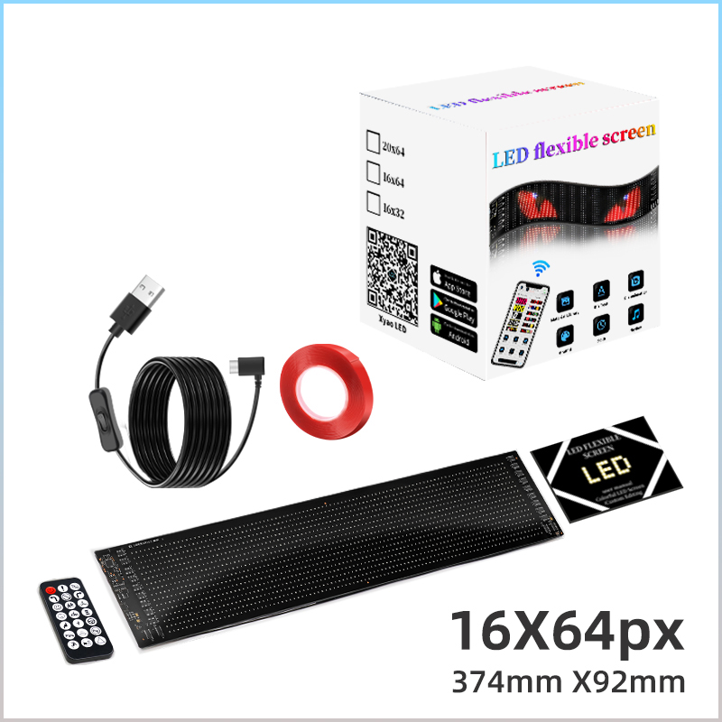 92*374 mm=16*64 pixel