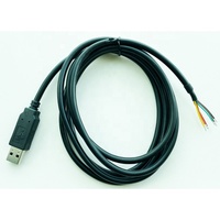 2026 Baru 3.3 5V FTDI USB-RS232-WE-1800-BT-5.0 KABEL Konsol Ujung Kawat