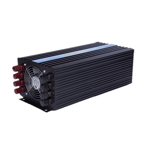 เครื่องแปลงไฟฟ้าความถี่สูง 5000W 10000W คลื่นไซน์บริสุทธิ์ 12V-48V เป็น 110V-230V AC พร้อมรีโมทคอนโทรล PASS POWER - Product Image 3