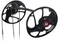 Set Busur Compound Topoint T1 19-70LBS 320FPS IBO 75% Let-Off Riser Aluminium CNC untuk Berburu & Menembak Sasaran