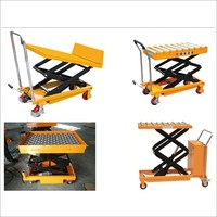 Vente à chaud chariot de levage de cargaison de transfert de moule de table élévatrice de ciseaux, levage à pied et marche poussée à la main