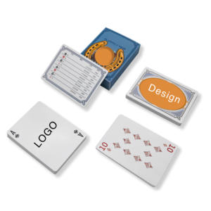 Cartas de juego de marca famosa profesional, baraja de publicidad, papel de póker, naipes de impresión personalizados - Product Image 3