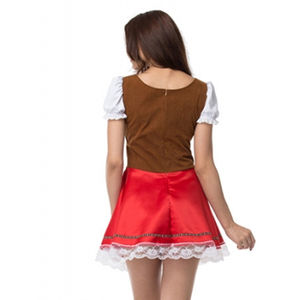 Fille allemande 3 Pcs bière Dirndl bière bavaroise Oktoberfest Costume - Product Image 5
