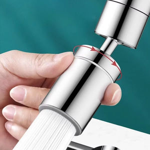 Wholesale Universal Tap Aerator Splash-<b>proof</b> Swivel <b>Water</b> Saving <b>Spray</b> Head Wash Basin Extender Adapter - Product Image 4