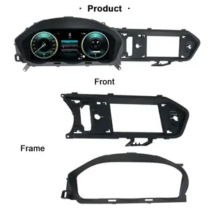 Speedometer dasbor Digital LCD mobil, untuk Mercedes Benz Kelas C W204 2011-2015 meteran otomatis