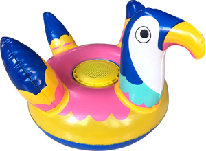 Palmera flotante océano muñeca juguete piscina al aire libre inalámbrico Boombox portátil impermeable Bluetooth altavoces para regalos de niños - Product Image 5