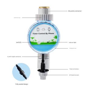 Contrôleur d'<span class=keywords><strong>arrosage</strong></span> et d'irrigation des plantes à double commande WIFI et <span class=keywords><strong>Bluetooth</strong></span>, système d'irrigation goutte à goutte automatique, arroseur - Product Image 3