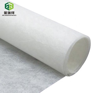 Geotextil No Tejido de PET Termosellado de 100-800 g/m² de Alta Resistencia a la Tracción para el Control de la Erosión de los Bancos de Ríos Rurales y el Refuerzo del Suelo - Product Image 1