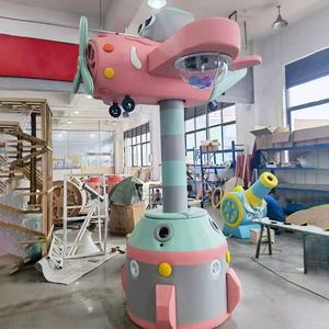 Custom Designed Indoor Playground for Children Featuring Climbing <strong>Towers</strong> Slides Sandbox Soft <strong>Play</strong> Equipment - Product Image 5