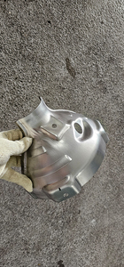 Embo Head Design Plaque de protection de silencieux 230*480 Protection thermique d'échappement pour scooters de mobilité Systèmes de moteur Épaisseur 0.4t - Product Image 4