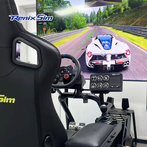 Renixsim Kit complet simulateur de course automobile avec cockpit GT clé en main pour centre de jeux d'arcade et équipement d'entraînement - Product Image 5