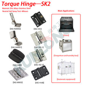 Durable Custom Sizes Stainless Steel Torque <strong>Hinge</strong> Pivot <strong>Hinge</strong> with 180&deg; Opening for Industrial Tools and Armarium - Product Image 3