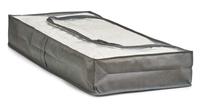 Sac de rangement géant multifonctionnel en tissu non tissé, écologique, anti-poussière, pliable, avec fermeture éclair et couvercle rabattable, pour salon