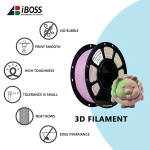 Filament IBOSS PLA Plus mat haute résistance, double couleur vert et violet, 1 kg, pour impression 3D - Product Image 2