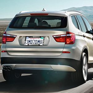 حامل لوحة أرقام السيارة من الألومنيوم بتصميم العلم الأمريكي مع نجوم وخطوط، للجزء الأمامي والخلفي، عبوة من قطعتين مع براغي LIHENG - Product Image 5