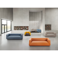 Ensemble de canapé sectionnel moderne, élégant et doux Mobilier de bureau pour la réception Visiteur & Exécutif à usage hospitalier