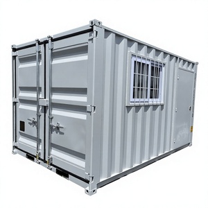 บ้านสำเร็จรูปมาตรฐาน ISO ตู้คอนเทนเนอร์แบบโมดูลาร์พร้อมหน้าต่างสำหรับเก็บของ สำนักงาน โลจิสติกส์ เจสสิก้า - Product Image 1