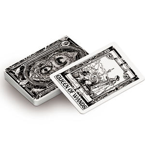 <span class=keywords><strong>Jeu</strong></span> <span class=keywords><strong>de</strong></span> cartes <span class=keywords><strong>de</strong></span> tarot personnalisé en usine, imperméable, impression CMJN, texture standard, usage familial, double boîte - Product Image 2