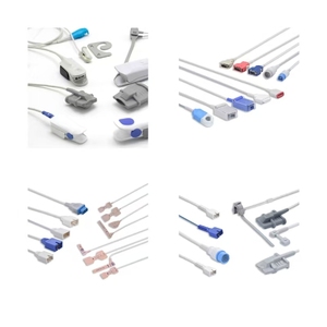 Sensore Spo2 Clip auricolare adulto Datex Ohmeda TS-E-D 9 Pin connettore TPU cavo Spo2 sonda per <span class=keywords><strong>monitor</strong></span> paziente accessori - Product Image 6