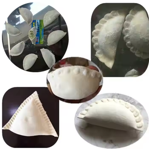 Large Multifunctional Empanada <b>Dumpling</b> Momo & Samosa Making <b>Machine</b> Food Grade Stainless Steel 70 Pcs/Min Capacity 110V Motor - Product Image 4