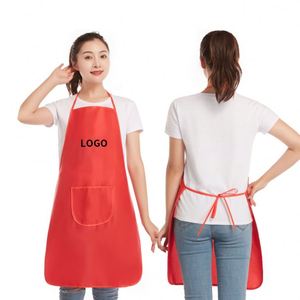 Custom Various Fabrics Multiple Colors Pvc Waterproof <b>Kitchen</b> <b>Apron</b> for Brands Promotion - Product Image 5