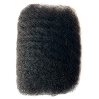 Cheveux humains 100% naturels, afro crépus bouclés en vrac pour tresses, torsades, dreadlocks, texture douce et naturelle, extensions de cheveux teintables