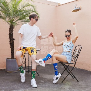 2021 मजेदार खुश कॉमिक्स पुरुषों फैशन कॉटन कैलेंडर डिबजोस कस्टम ट्यूब क्रू डिजाइनर मीयास टखने एनीमे कार्टून मोजे टखने एनीमे कार्टून मोजे - Product Image 4