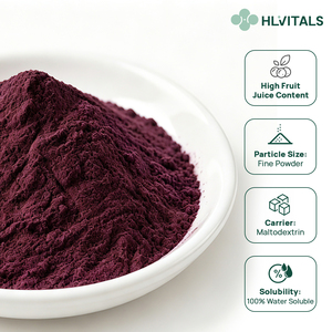 Polvo de Acai Secado por Aspersión OEM ODM, Polvo Puro de Jugo de Bayas de Acai para Bebidas, Yogur y Formulaciones Alimentarias - Product Image 4