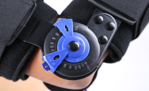 Estabilizador con bisagra para el brazo, soporte de recuperación de lesiones, inmovilizador de codo ajustable de ROM - Product Image 6