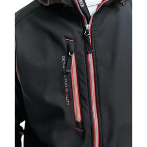 BLAKLADER-Veste Softshell 494925179956S Noir/Rouge-VESTES DE TRAVAIL EAN 7330509471166 VESTES D'HIVER SOFTSHELL ET VESTES REMBOURRÉES - Product Image 4