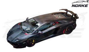 Aileron arrière en fibre de carbone sèche style DTM <span class=keywords><strong>NORKE</strong></span> (noir carbone) pour Aventador LP700/LP720/LP750 Garantie de 6 mois - Product Image 6