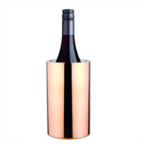Estilo N Acero para enfriador Cubo de hielo Precio al por mayor Enfriador de vino de acero inoxidable de doble pared Ecológico Certificado Lfgb - Product Image 1