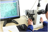 Computer Type Trinocular Upright Multifunction Metallographic Microscope With Polarizing Darkfield and Dual Lights From China