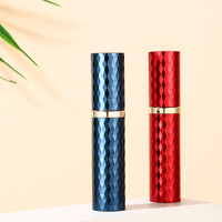 Atomiseur de parfum Conteneur de liquide portable pour cosmétiques de voyage Mini bouteilles de pulvérisation d'alcool Atomiseurs avec pompe à fond pour Tr