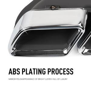 Embout d'échappement Mercedes-Benz C63 AMG W205 165 mm en acier inoxydable, tuyau modifié 8110 - Product Image 4